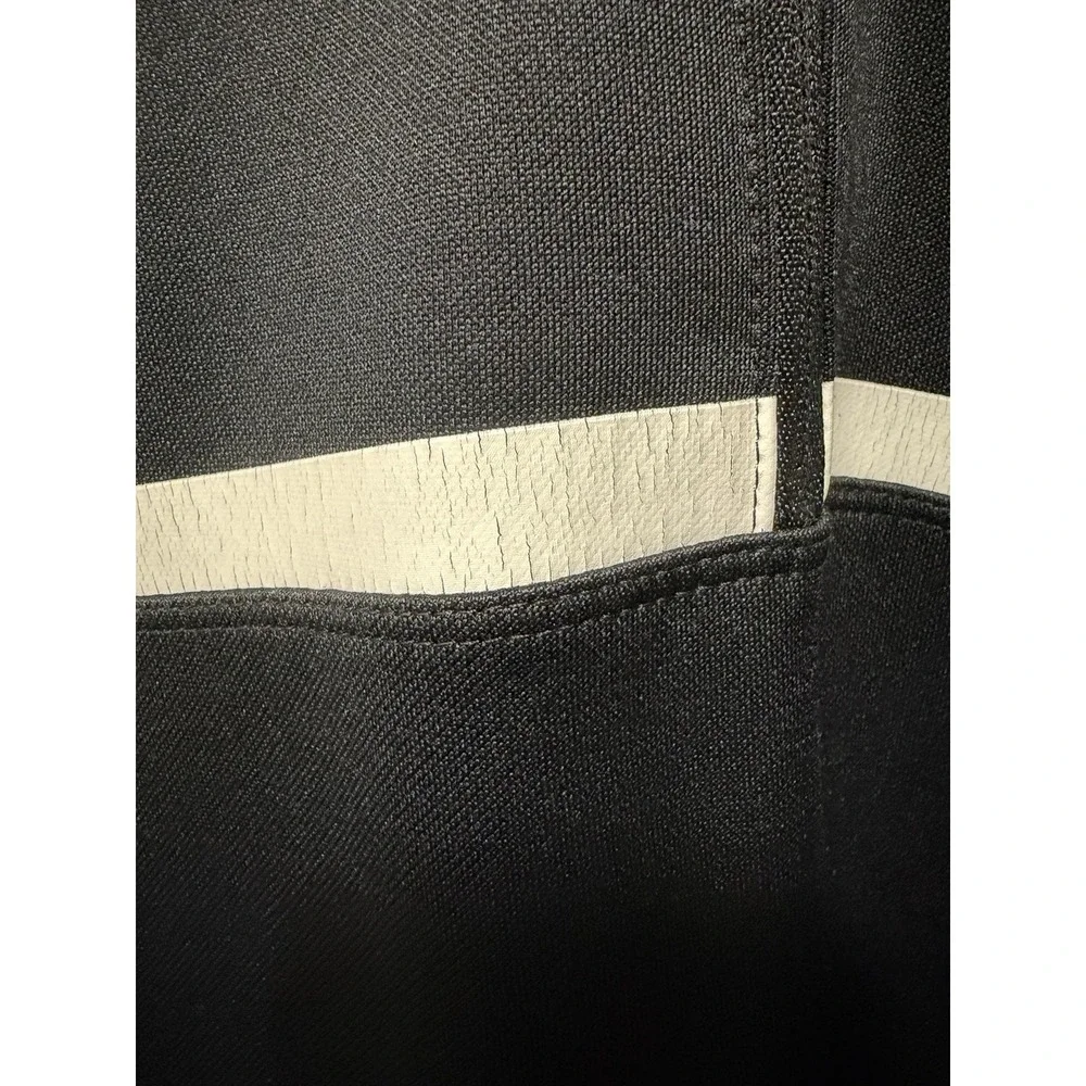 Nike Golf Therma Fit 1/4 Zip Pullover Black White Mens Large